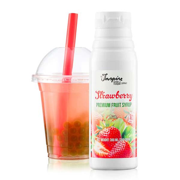 Premium Erdbeer-Fruchtsirup